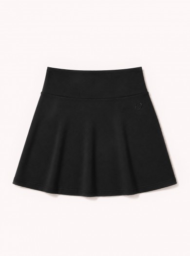 Urban Flow Skirt With Inner Shorts Black