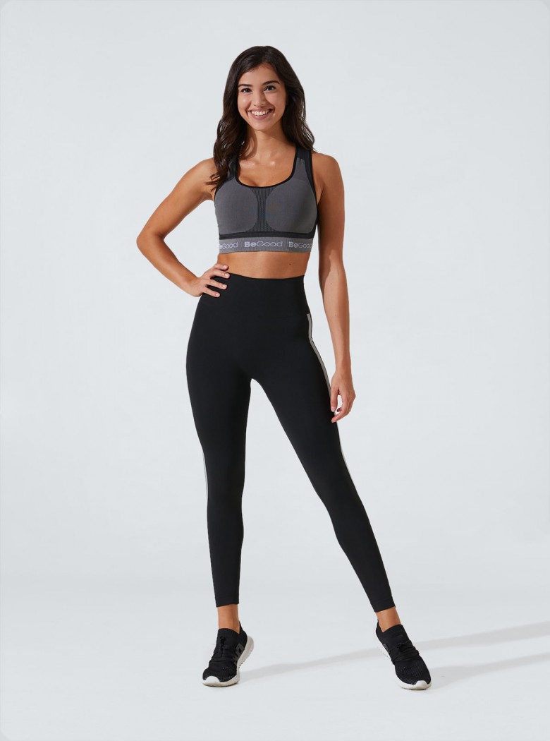 Legging Superslim con Bande Laterali