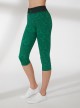 Floral Patterned Super Slim Capri
