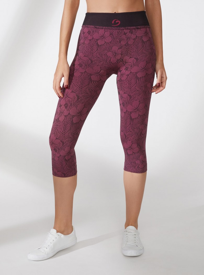 Legging Capri Superslim Fiorato